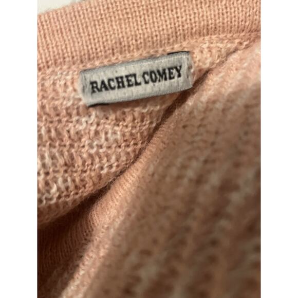 RACHEL COMEY 100% Baby Alpaca Sweater •M• Peach Beige Neutral Crewneck $595 - Picture 8 of 11